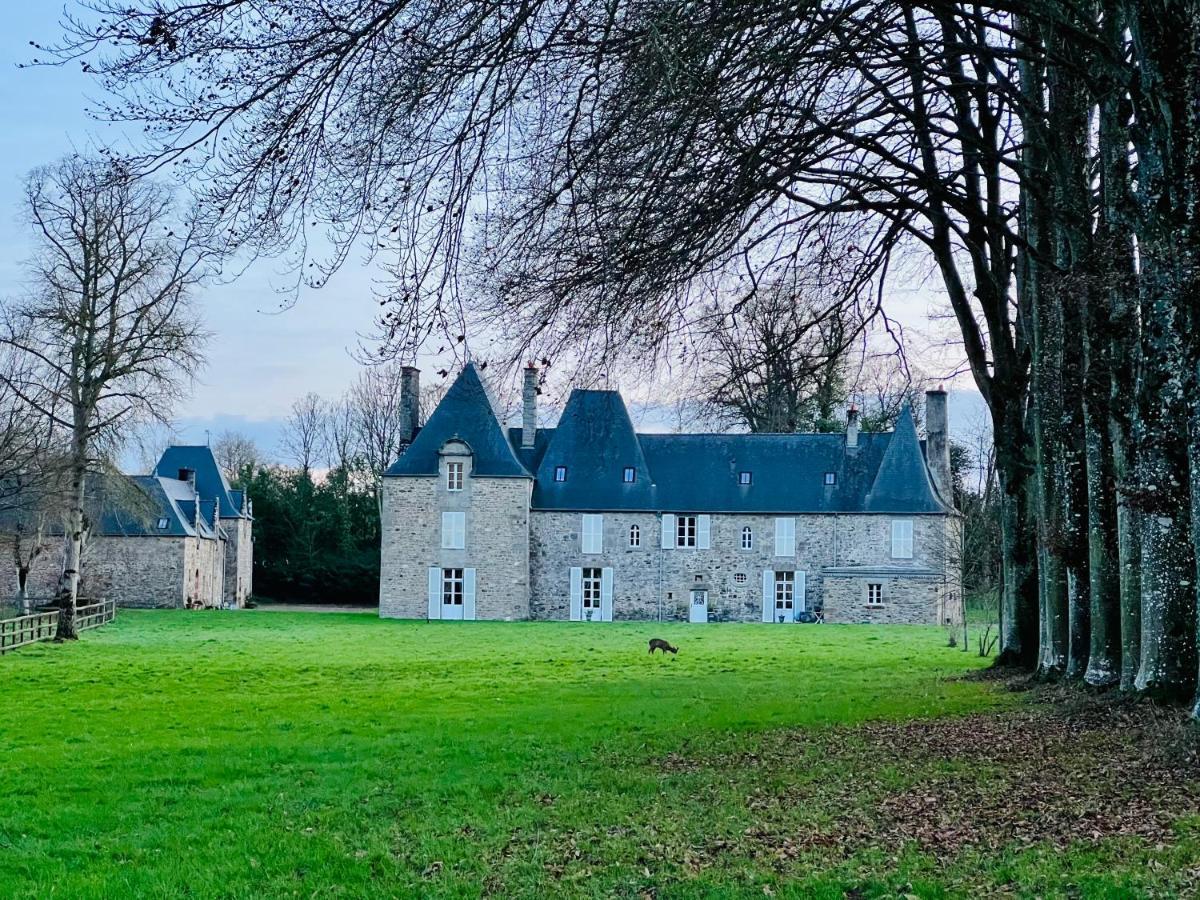 Chambres D'Hotes Chateau De La Croix Chemin Saint-Leger-des-Pres Exteriör bild