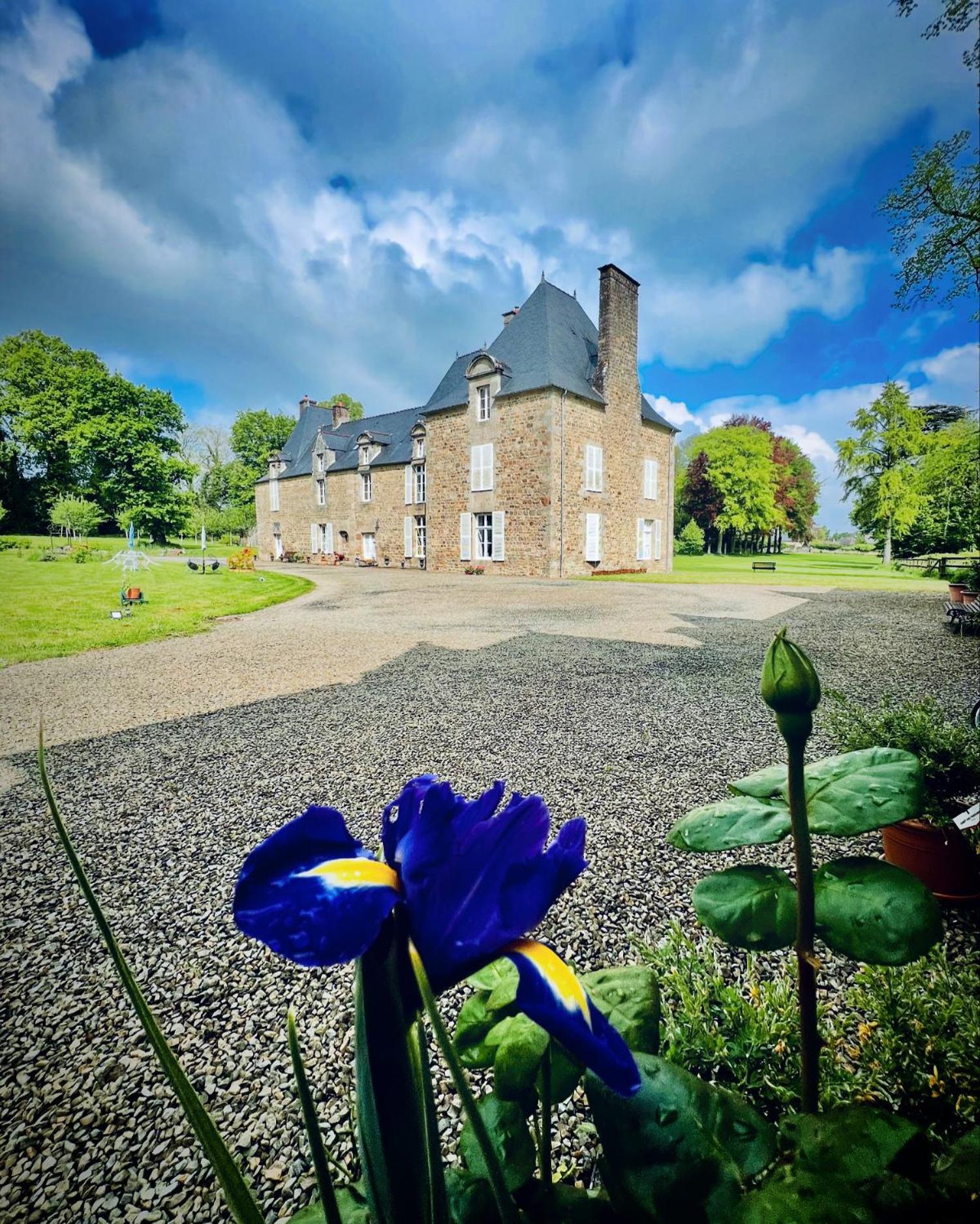 Chambres D'Hotes Chateau De La Croix Chemin Saint-Leger-des-Pres Exteriör bild